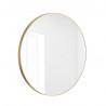 Oglinda rotunda, cadru auriu, dimensiuni la alegere, Ego-Ventura
