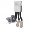 Uscator electric cu aer si ozon Aktobis WDH Germany Dryfix plus 2.0, incaltaminte, manusi, caciula, 265W, presostat, 4 furtunuri