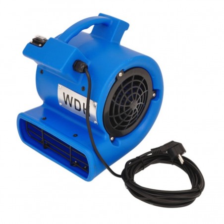 Mini ventilator turbo profesional Aktobis WDH Germany, uz comercial, 80W, motor PSC, 420 m³/h, 3 pozitii flux aer