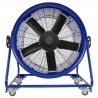 Ventilator axial industrial de podea Aktobis WDH Germany, 750W, Ø 60, 9600 m³/h, unghi pivotant 180 °, cladiri, constructii