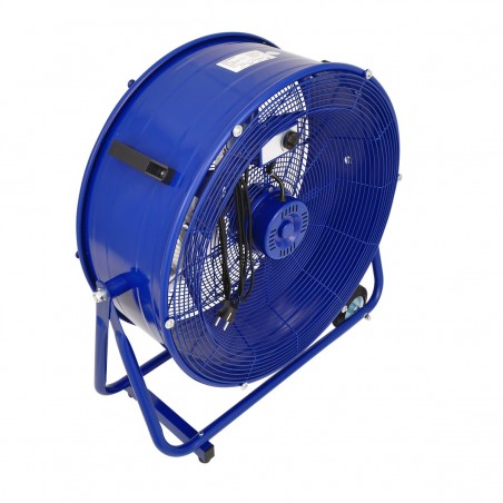 Ventilator tambur industrial de podea Aktobis WDH Germany, 260W, 5900 m³/h, unghi pivotant 180 °, cladiri, constructii