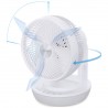 Ventilator de birou Aktobis WDH Germany Stylies Tara, oscilatii 3D, 45W, 960 m³/h, panou tactil, telecomanda, timer, 3 trepte