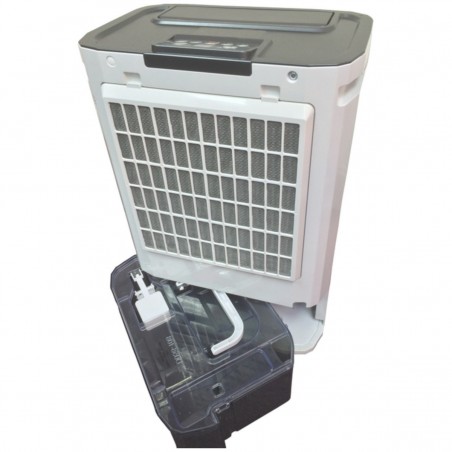 Dezumidificator Aktobis WDH Germany, SMART, rezervor 5l, 10 l/zi, 750W, 25 m², higrostat, purificare aer, timer, fara compresor