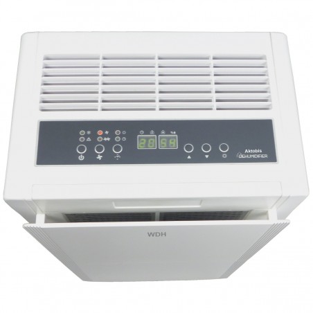 Dezumidificator profesional Aktobis WDH Germany, SMART, 40 l/zi, 495W, 80m², 180m³/h, higrostat, dezghetare, timer, compresor