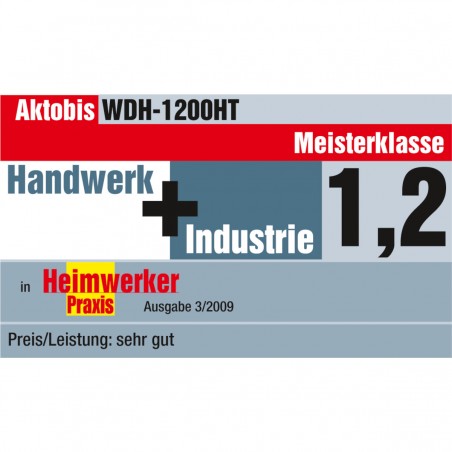 Dezumidificator industrial Aktobis WDH Germany, 120 l/zi, 1840W, 1000 m³/h, higrostat, dezghetare, compresor