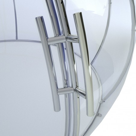 Igloo Astreea PLUS Policarbonat, usa glisanta, iglu super-premium, complet aluminiu, iluminare Philips, sistem electric integrat