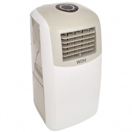 Aparat de aer conditionat Aktobis WDH Germany, 1300W, Alb, 11500 BTU, 410 m³/h, 3 trepte, telecomanda