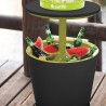 Masa tip bar cu racitor, Keter, capacitate 30 L, Negru/Verde, diametru 50 cm