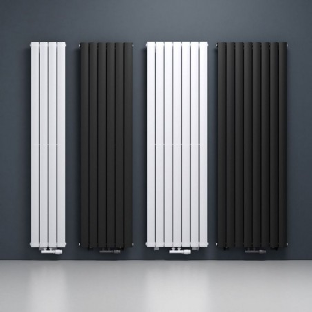 Calorifer vertical EGO - Kalifa, radiator din otel, Alb sau Antracit, dimensiuni la alegere