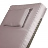 Scaun, sezlong din poliratan, cu spatar reglabil in 6 trepte, cu perna Taupe inclusa, 190x90 cm, pentru gradina, piscina, balcon Scaun, sezlong din poliratan, cu spatar reglabil in 6 trepte, cu perna Taupe inclusa, 190x90 cm, pentru gradina, piscina, balcon