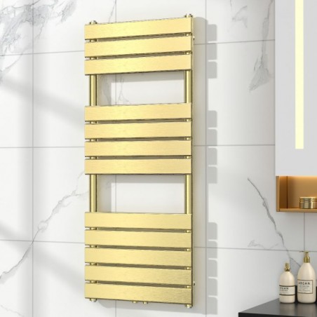 Calorifer EGO - Nadir, Auriu Periat, radiator Portprosop din otel, 140x50 cm