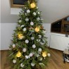 Brad de Craciun artificial, premium, ramuri 3D PE, 250 cm, suport inclus, Ego-Sw Brad de Craciun artificial, premium, ramuri 3D PE, 250 cm, suport inclus, Ego-Sw