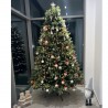 Brad de Craciun premium, ramuri 3D, 250 cm, suport metalic inclus,  Ego-Normandian PE