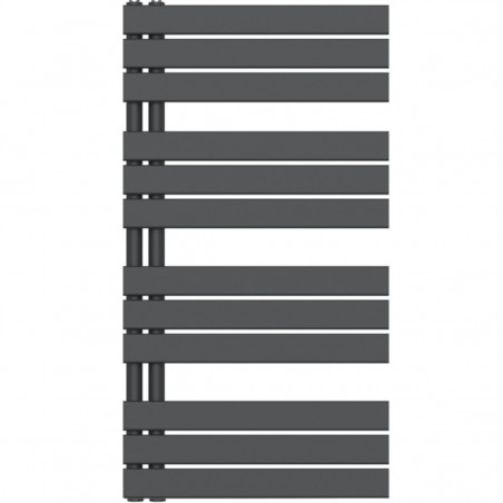 Calorifer EGO - Nasim, Radiator portprosop din otel, Antracit, Design deosebit, 115x60 cm