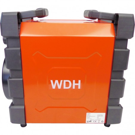 Aeroterma electrica  Aktobis WDH-BGP03Pro, 3 trepte de putere, 3kw, termostat, clasa IP24, Rosu/Negru