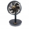 Ventilator de birou Cepheus Stylies, oscilatie automata, display digital, 12 trepte de viteza, 6 m/s, timer, Metal, Antracit