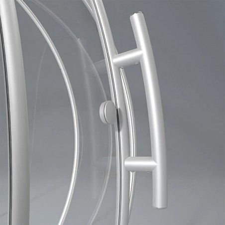 Astreea Igloo MAX, Policarbonat, usa glisanta, iglu super-premium, complet aluminiu, 4 dimensiuni
