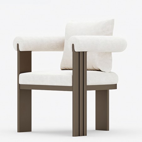 Set mobilier de 8 persoane, gradina sau terasa, aluminiu, masa 214x102 cm + 8 scaune, tesatura 100 % Olefin, Bora Bora