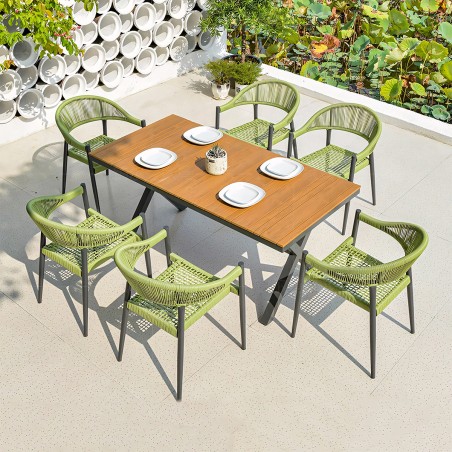 Set mobilier de 6 persoane,...