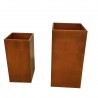Jardiniera, otel corten de 2 mm, inaltime de 60,80,100 cm, Maro, Florium Jardiniera, otel corten de 2 mm, inaltime de 60,80,100 cm, Maro, Florium