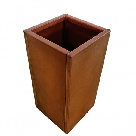 Jardinera modulara, otel corten de 2 mm, inaltime de 60 sau 80 cm, Neoglow