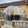 Igloo Astreea Pro Policarbonat, usa glisanta, iglu super-premium, complet aluminiu, iluminare Philips, sistem electric integrat