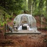 Igloo Astreea Crystal Pvc, iglu pavilion premium, complet aluminiu, iluminare Philips, sistem electric integrat, curte, piscina