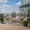 Igloo Astreea Pro Policarbonat, usa glisanta, iglu super-premium, complet aluminiu, iluminare Philips, sistem electric integrat