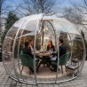 Igloo Astreea Pro Policarbonat, usa glisanta, iglu super-premium, complet aluminiu, iluminare Philips, sistem electric integrat