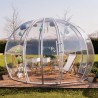 Igloo Astreea Pro Policarbonat, usa glisanta, iglu super-premium, complet aluminiu, iluminare Philips, sistem electric integrat