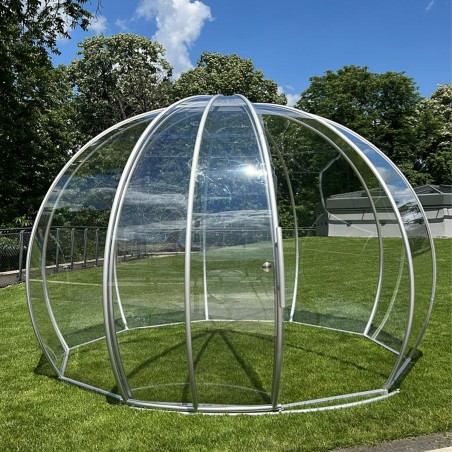 Astreea Igloo MAX, Policarbonat, usa glisanta, iglu super-premium, complet aluminiu, 4 dimensiuni