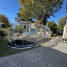 Igloo Terace Astreea Max panoramic modular, Policarbonat, panorama 360° complet aluminiu, 2 usi glisante, 4 dimensiuni