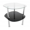 Masuta de cafea Clear-Black Masuta de cafea Clear-Black