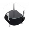 Masuta de cafea Clear-Black Masuta de cafea Clear-Black