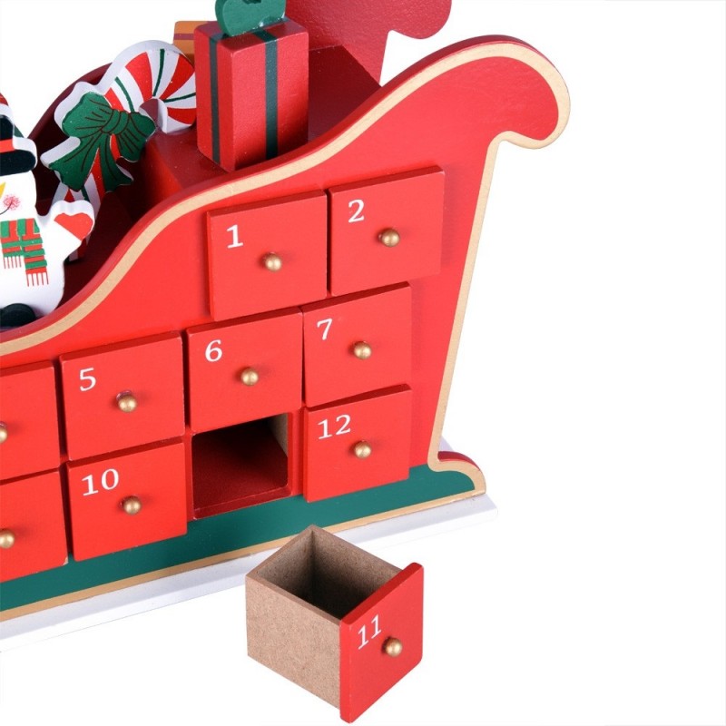 Calendar Advent cu 24 sertare