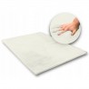 Covor Plusat, EGO-Rabbit, White, 3 cm grosime, spate Anti-Derapant, 200x300 cm, microfibra de matase Covor Plusat, EGO-Rabbit, White, 3 cm grosime, spate Anti-Derapant, 200x300 cm, microfibra de matase