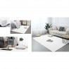 Covor Plusat, EGO-Rabbit, White, 3 cm grosime, spate Anti-Derapant, 200x300 cm, microfibra de matase Covor Plusat, EGO-Rabbit, White, 3 cm grosime, spate Anti-Derapant, 200x300 cm, microfibra de matase