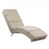 Fotoliu de relaxare pentru living, ergonomic, 100%poliester, stil elegant, modern, Bej Nisip, Ego-London