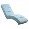 Fotoliu de relaxare pentru living, ergonomic, 100%poliester, stil elegant, modern, Blue Petrol, Ego-London
