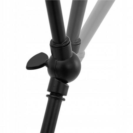 Lampadar Ego Reno, E27, 173 cm, Negru, 230V, reglabil