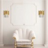Aplica EGO Zlota Crystal Gold Lux, E27, Auriu, 230V, sticla cristal Aplica EGO Zlota Crystal Gold Lux, E27, Auriu, 230V, sticla cristal