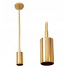 Pendul EGO Tube EYE, GU10, Auriu, 230V, abajur reglabil Pendul EGO Tube EYE, GU10, Auriu, 230V, abajur reglabil