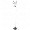 Lampadar Ego Reno Diamond, E27, 173 cm, Negru, 230V, design unic
