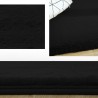 Covor Plusat, EGO-Rabbit, Black, 3 cm grosime, spate Anti-Derapant, 180x260 cm, microfibra de matase Covor Plusat, EGO-Rabbit, Black, 3 cm grosime, spate Anti-Derapant, 180x260 cm, microfibra de matase