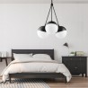 Lustra EGO Kule Black&White, 3 socluri, E27, Negru/Alb, 230V, globuri din sticla alba Lustra EGO Kule Black&White, 3 socluri, E27, Negru/Alb, 230V, globuri din sticla alba