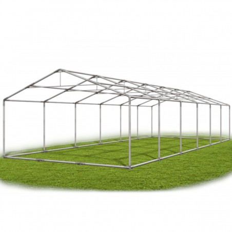 Pavilion Cort , 6x12 m, Super Profesional, Cadru metalic extra Ranforsat, 12 ferestre laterale, Petreceri, Nunti, Evenimente