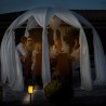 Igloo Astreea Canopy, iglu pavilion premium, complet aluminiu, iluminare Philips, sistem electric integrat, curte, piscina